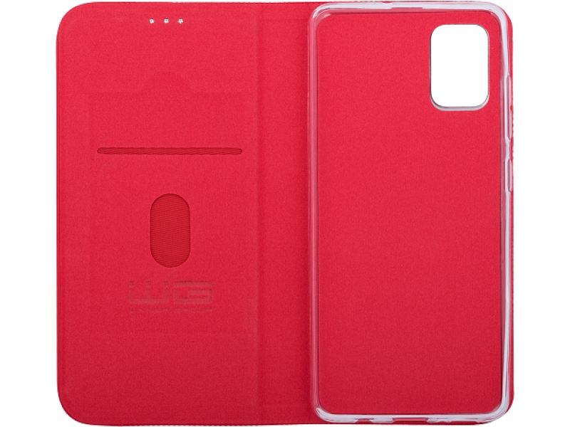 Xiaomi Redmi Note 9T 5G pouzdro flipové WG (červené)
