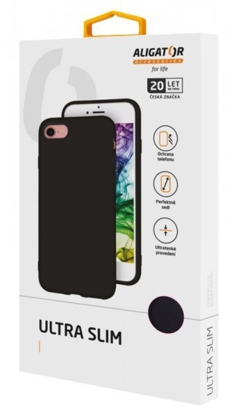 Apple iPhone 11 Pro Max TPU ALIGATOR Ultra Slim (černé)