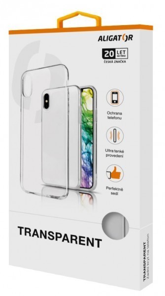 Apple iPhone iPhone 13 Pro TPU ALIGATOR Ultra Slim (transparentní)