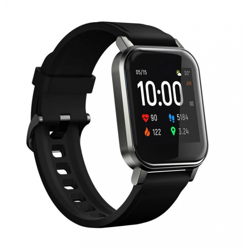 Chytré hodinky Xiaomi Haylou LS02, černé
