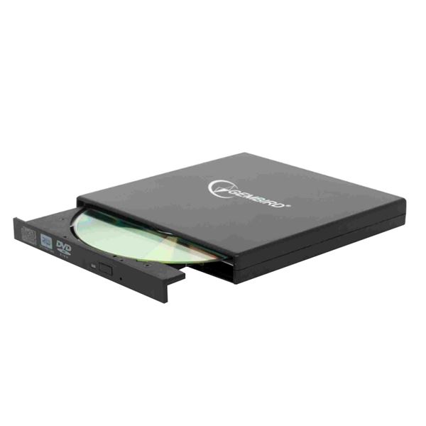 GEMBIRD externí USB mechanika, černá