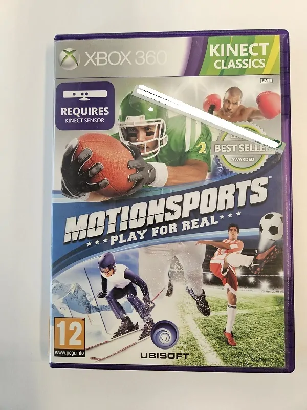 XBOX 360 Kinect Motion Sports: Play For Real, použité zboží