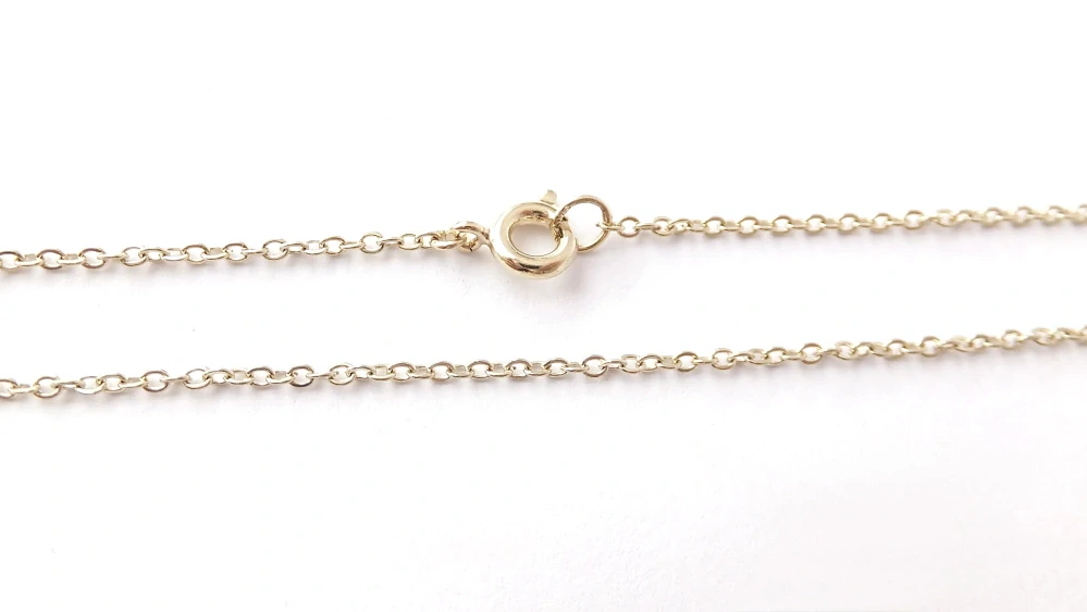 Zlatý řetízek 53 cm, 14K 585/1000, váha 2,78 g, použité zlato