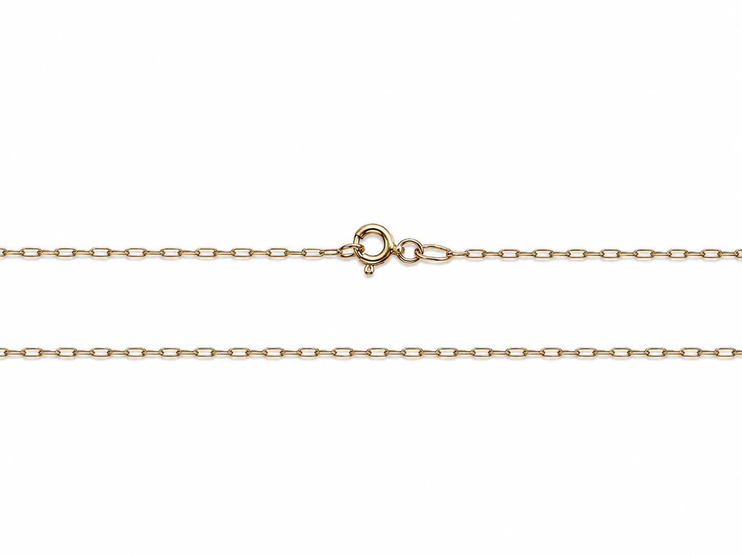 Zlatý řetízek 57 cm, Au 14K 585/1000, váha 2,32 g, použité zlato