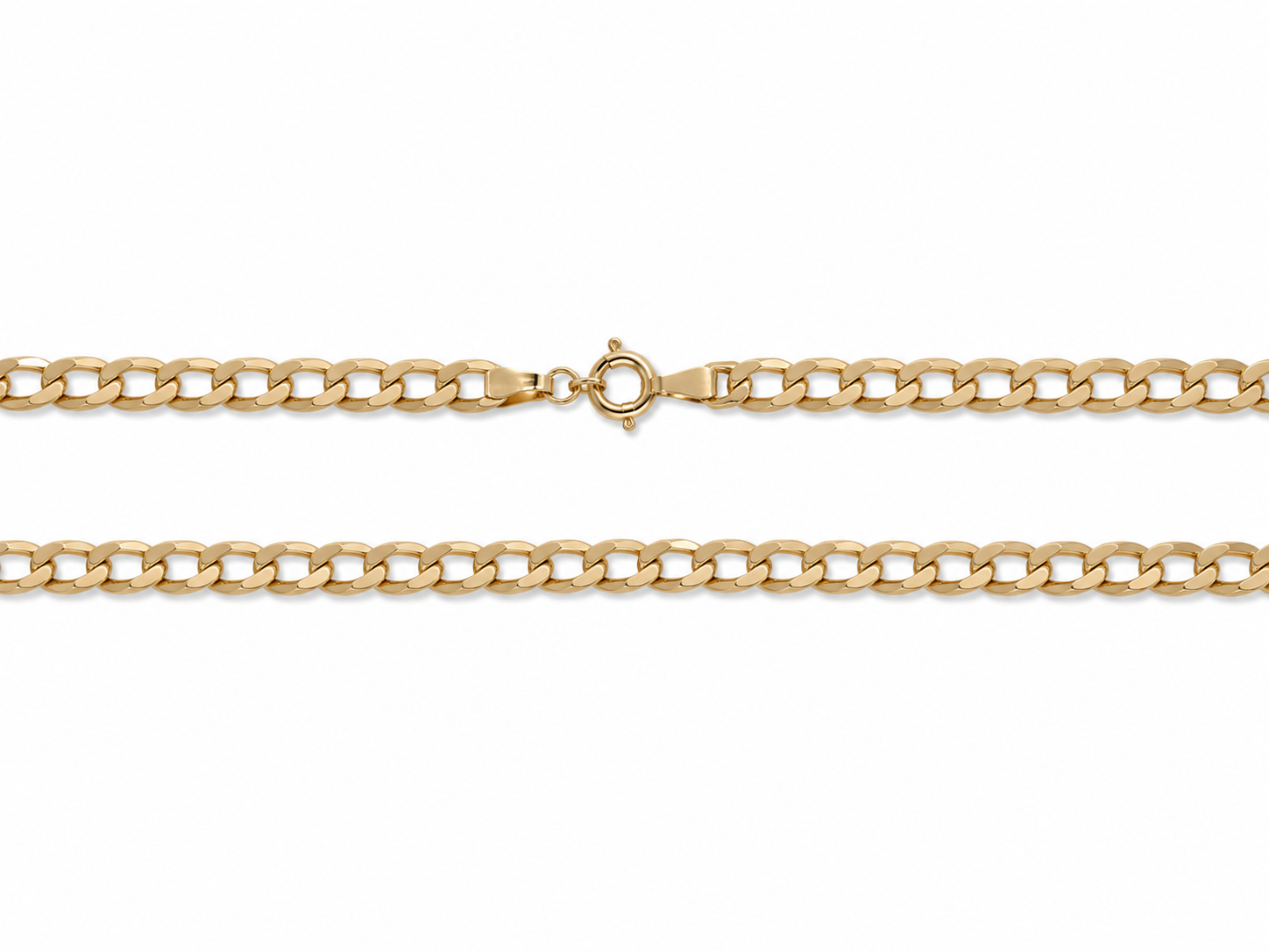 Zlatý řetízek 50 cm, Au 14K 585/1000, váha 5,59 g, použité zlato
