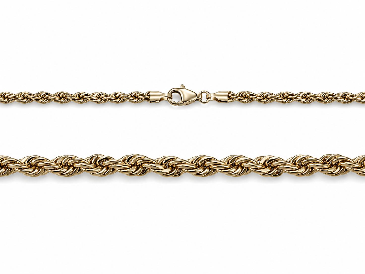 Zlatý náhrdelník 55 cm, Au 14K 585/1000, váha 11,18 g, použité zlato