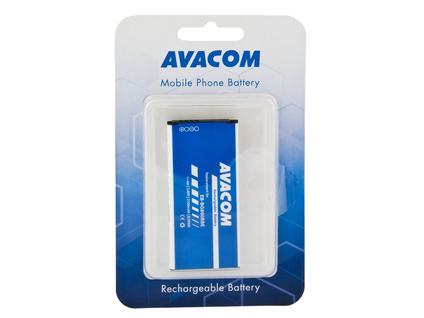 Baterie AVACOM pro Samsung Galaxy S5 mini Li-Ion 3,85V 2100mAh (nahrazuje EB-BG800BBE) 
