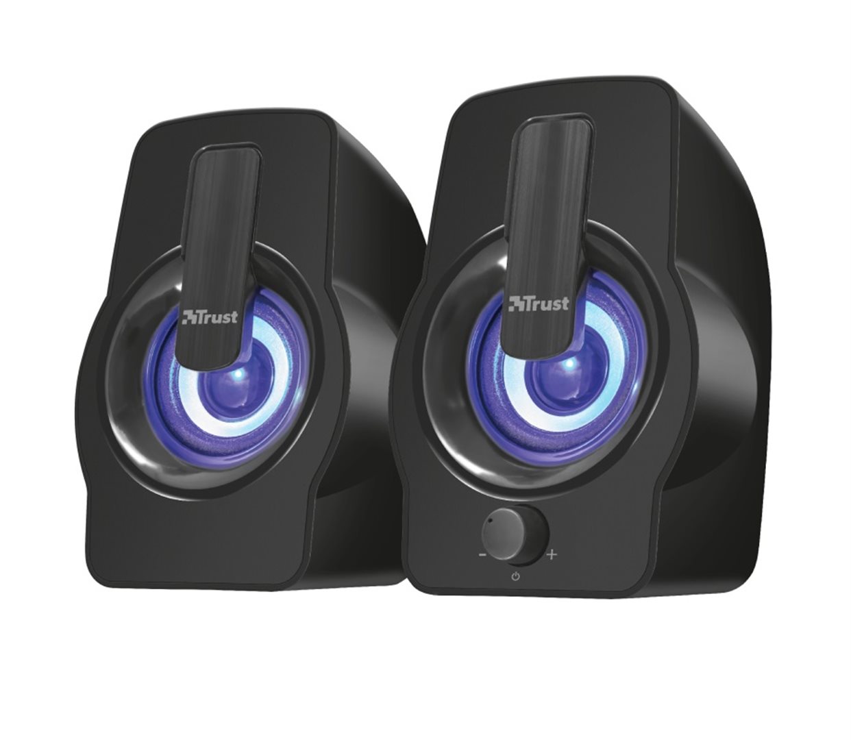 repro TRUST Gemi RGB 2.0 Speaker Set, černé