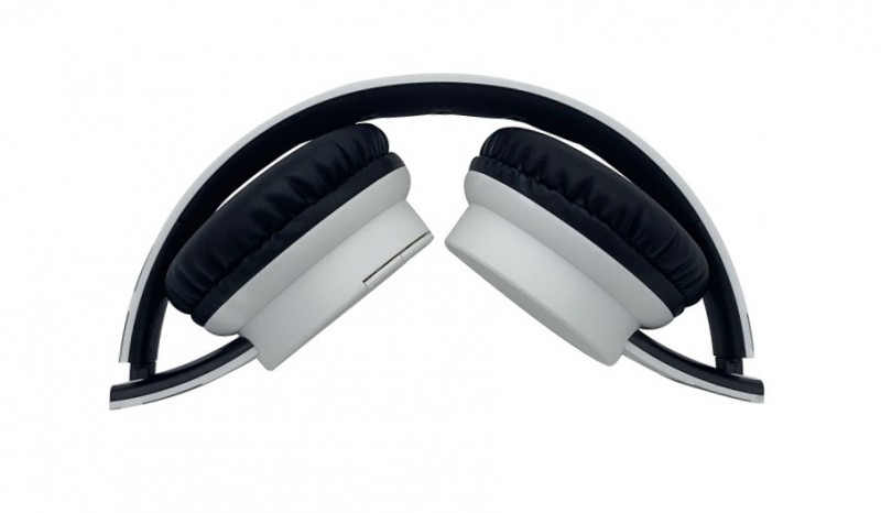 Bluetooth sluchátka ALIGATOR AH02, FM, SD karta, bílá