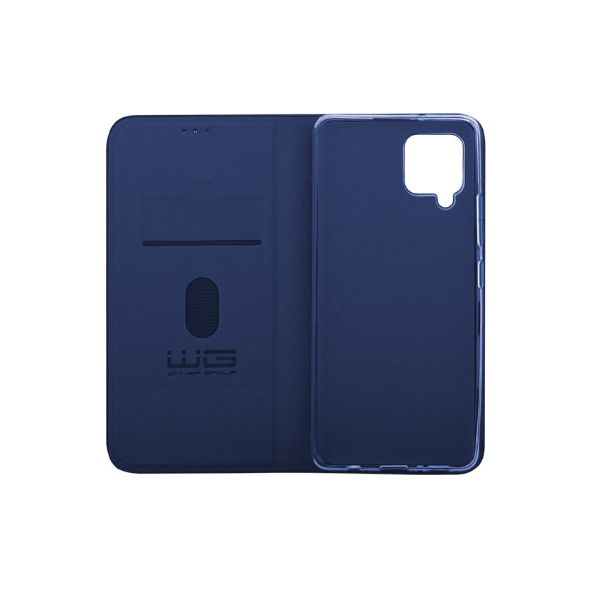 Samsung Galaxy A12 pouzdro flipové WG (modré)