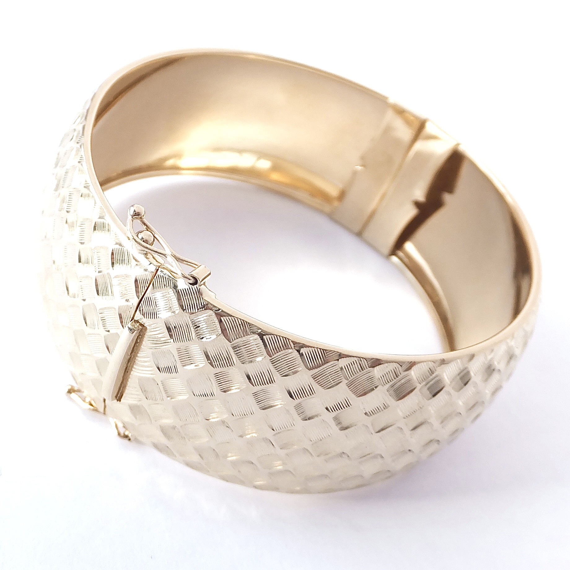 Zlatý náramek, Au 14K 585/1000, váha 33,44 g, použité zlato