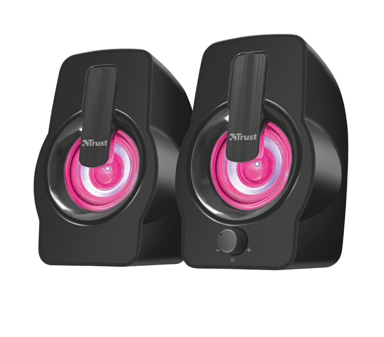 repro TRUST Gemi RGB 2.0 Speaker Set, černé