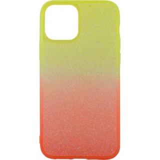 Apple iPhone 12/12 Pro TPU WG Rainbow (oranžovo-žlutý)