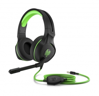 Herní sluchátka HP Pavilion Gaming 400 Headset, černo-zelená