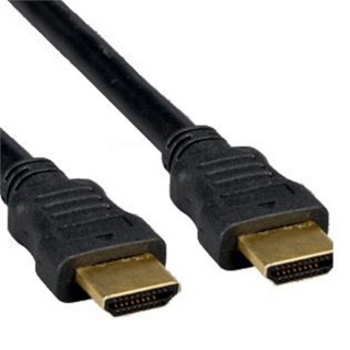 Kabel HDMI 1.4 0,5m, černý