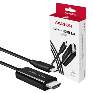 AXAGON RVC-HI14C převodník HDMI/TYPE-C zrcadlení, černý