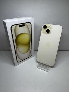 Apple iPhone 15 128GB Yellow, použité zboží