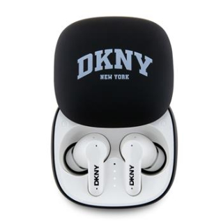 Bezdrátová špuntová sluchátka DKNY 3D Rubber Matte Finish Black/White 