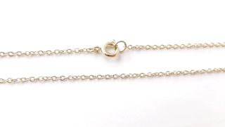 Zlatý řetízek 53 cm, 14K 585/1000, váha 2,78 g, použité zlato
