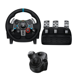 Volant Logitech G29 Driving Force pro PS3, PS4, PS5, PC + pedály + Driving Force Shifter