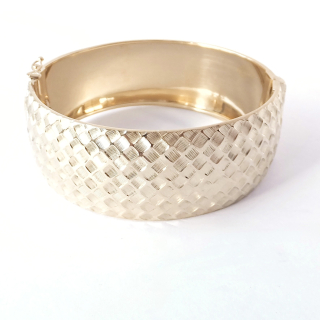 Zlatý náramek, Au 14K 585/1000, váha 33,44 g, použité zlato