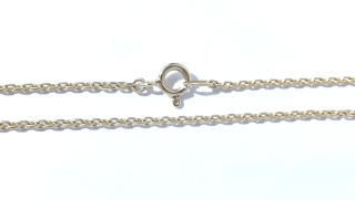 Zlatý řetízek 51 cm, Au 14K 585/1000, váha 5,14 g, použité zlato