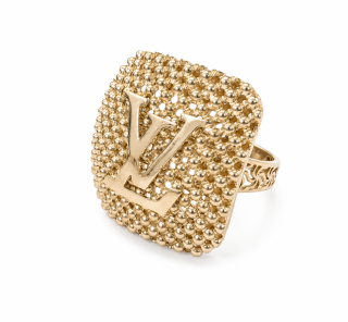 Zlatý prsten, Au 14K 585/1000, váha 4,63 g, použité zlato