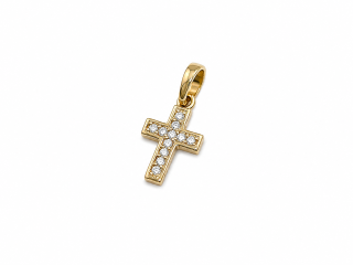 Zlatý přívěsek, Au 14K 585/1000, váha 0,45 g, použité zlato