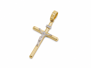 Zlatý přívěsek, Au 14K 585/1000, váha 1,83 g, použité zlato