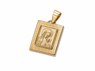Zlatý přívěsek, Au 14K 585/1000, váha 0,85 g, použité zlato