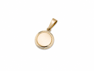 Zlatý přívěsek, Au 14K 585/1000, váha 0,59 g, použité zlato