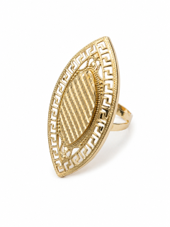 Zlatý prsten, Au 14K 585/1000, váha 3,22 g, použité zlato