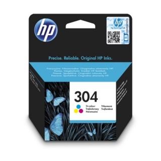 HP 304 3barevná kazeta, N9K05AE